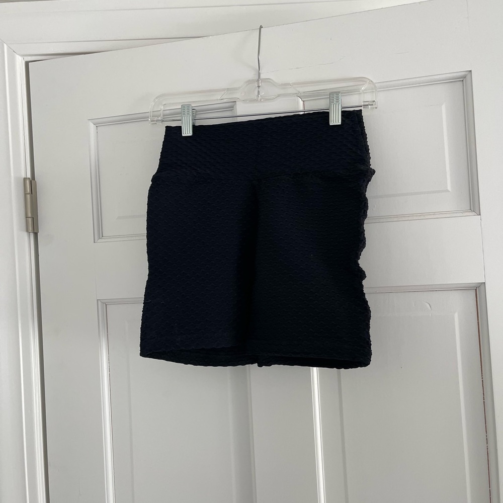 Booty by Brabants Croco Black Shorts